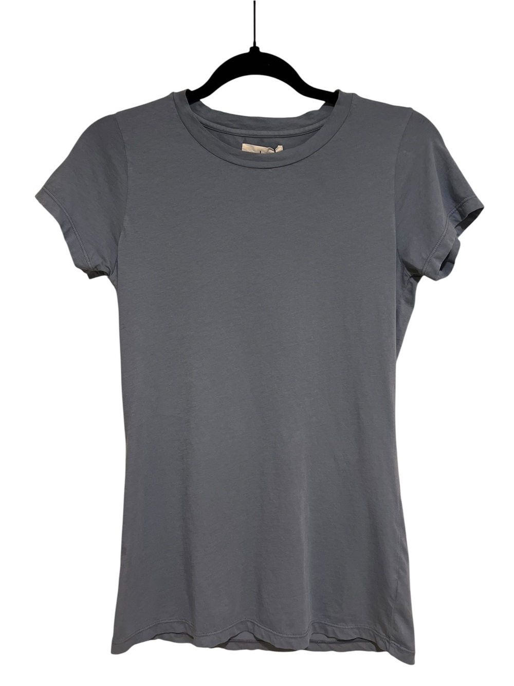 Velvet by Graham & Spencer Casual Short Sleeve Blue Gray Crewneck Tee Shirt-L